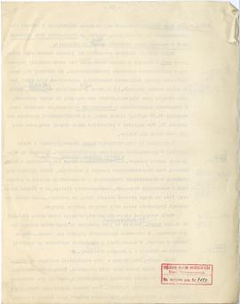 Maszynopis wykładów Józefa Żurowskiego pt. "Sztuka przedhistoryczna" z roku akademickie...