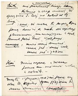 Maszynopis i rękopis trzynastu wykładów Józefa Żurowskiego na temat kultury megalitycznej  strona...