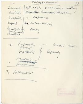 Rękopis dwudziestu ośmiu wykładów Józefa Żurowskiego pt. "Zagadnienie Kopca Krakusa na tle z...