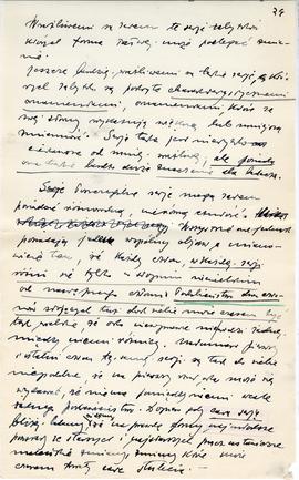 Rękopis jedenastu wykładów Józefa Żurowskiego pt. "Epoka bronzu ze szczególnem uwzględn. pod...