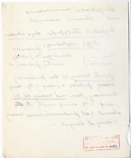 Rękopis jedenastu wykładów Józefa Żurowskiego pt. "Epoka bronzu ze szczególnem uwzględn. pod...