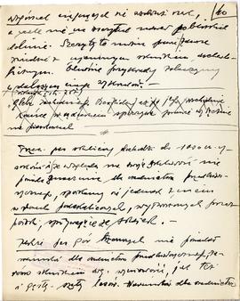 Rękopis dziewięciu wykładów Józefa Żurowskiego pt. "Osadnictwo przedhistoryczne w dorzeczu G...