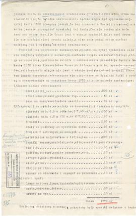 Maszynopis. Odpis pisma konserwatora Michała Drewko z dnia 20 czerwca 1926 r. do Wydziału Nauki M...