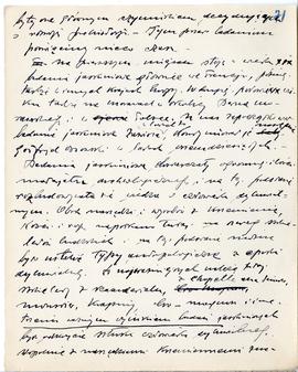 Rękopis wykładów Józefa Żurowskiego z zakresu archeologii przedhistorycznej  strona 137: "[…...