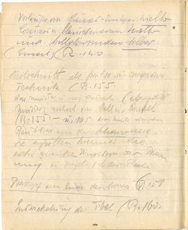 Brulion Józefa Żurowskiego "Żurowski 1918" z notatkami w języku niemieckim z okresu stu...