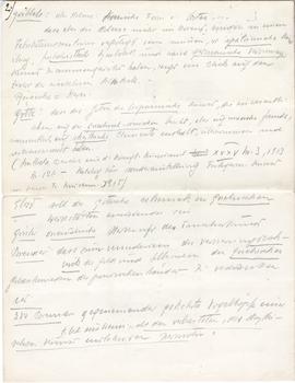 Odręczne wypisy Józefa Żurowskiego w języku niemieckim z czasopisma "Monatshefte für Kunstwi...