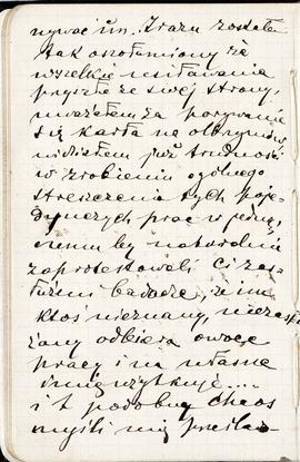 Notes nr 6 z okresu 22.04.1877 r .- 07.09.1877 r. Notatki odręczne Erazma Majewskiego związane z ...