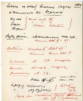 Rękopis dziewięciu wykładów Józefa Żurowskiego pt. "Osadnictwo przedhistoryczne w dorzeczu G...