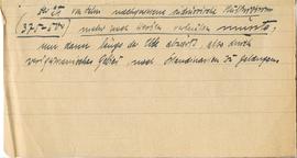 Odręczne wypisy Józefa Żurowskiego w języku niemieckim z czasopisma "Zeitschrift für Ethnolo...