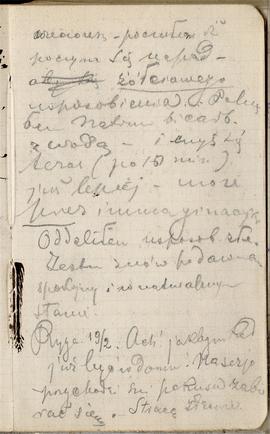 Notes nr 8 z okresu 12.02.1878 r .- 30.06.1878 r.Notatki odręczne Erazma Majewskiego  dot. spraw ...