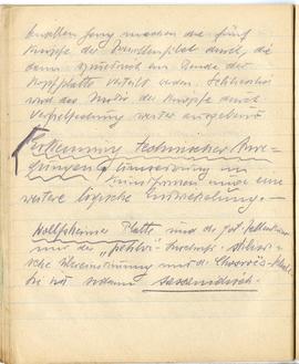 Brulion Józefa Żurowskiego z notatkami w języku niemieckim z okresu studiów w Wiedniu  strona 45