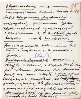 Rękopis wykładów Józefa Żurowskiego z zakresu archeologii przedhistorycznej  strona 187: "[…...