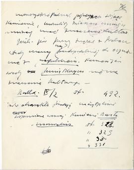 Rękopis sześćdziesięciu ośmiu wykładów Józefa Żurowskiego pt. "Sztuka Podyluwialna" z r...