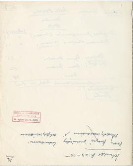 Rękopis szesnastu wykładów Józefa Żurowskiego pt. "Początki kultury ludzkiej" z roku ak...