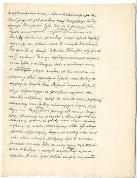 Rękopis niekompletny-fragment artykułu z dnia 15.11.1912 r.  strona: „majątkami i zdolnościami i ...