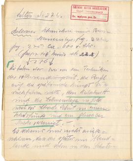 Brulion Józefa Żurowskiego "Żurowski 1918" z notatkami w języku niemieckim z okresu stu...