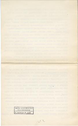 Maszynopis i rękopis trzynastu wykładów Józefa Żurowskiego na temat kultury megalitycznej  strona...