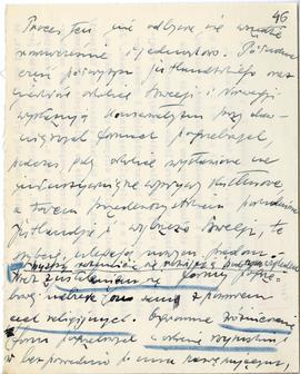 Rękopis trzech wykładów Józefa Żurowskiego pt. "Okres Wikingów w Skandynawji" z roku ak...