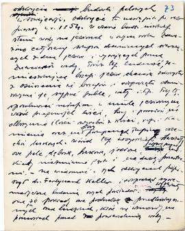 Rękopis wykładów Józefa Żurowskiego z zakresu archeologii przedhistorycznej  strona 141: "[…...