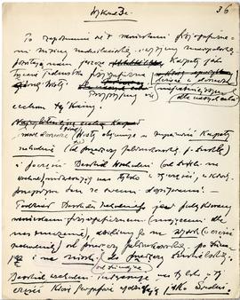 Rękopis dziewięciu wykładów Józefa Żurowskiego pt. "Osadnictwo przedhistoryczne w dorzeczu G...