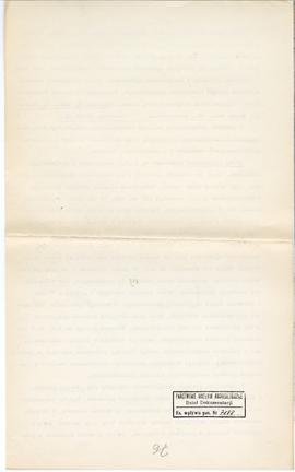 Maszynopis i rękopis trzynastu wykładów Józefa Żurowskiego na temat kultury megalitycznej  strona...