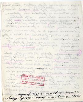 Rękopis wykładów Józefa Żurowskiego z zakresu archeologii przedhistorycznej  strona 40: przekreśl...