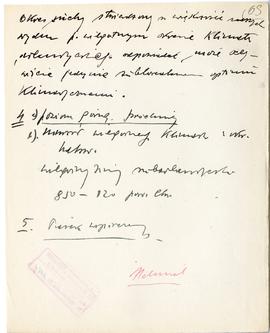 Rękopis dziewięciu wykładów Józefa Żurowskiego pt. "Osadnictwo przedhistoryczne w dorzeczu G...
