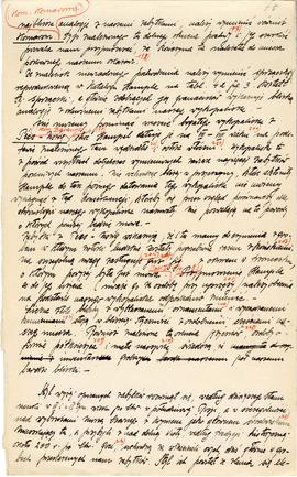 Rękopis pracy doktorskiej Józefa Żurowskiego pt. Wykopalisko z Jakuszowic Małych na tle pokrewnyc...