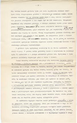 Maszynopis i rękopis trzynastu wykładów Józefa Żurowskiego na temat kultury megalitycznej  strona...