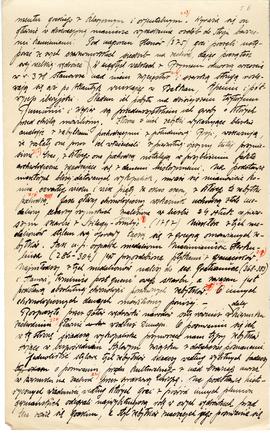 Rękopis pracy doktorskiej Józefa Żurowskiego pt. Wykopalisko z Jakuszowic Małych na tle pokrewnyc...