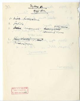 Rękopis dwudziestu ośmiu wykładów Józefa Żurowskiego pt. "Zagadnienie Kopca Krakusa na tle z...