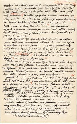 Rękopis pracy doktorskiej Józefa Żurowskiego pt. Wykopalisko z Jakuszowic Małych na tle pokrewnyc...