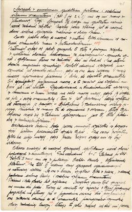 Rękopis pracy doktorskiej Józefa Żurowskiego pt. Wykopalisko z Jakuszowic Małych na tle pokrewnyc...