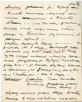 Rękopis dziewięciu wykładów Józefa Żurowskiego pt. "Osadnictwo przedhistoryczne w dorzeczu G...