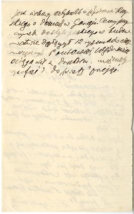 List od Hieronima Rafała Łopacińskiego do Erazma Majewskiego (rękopis)  strona 6