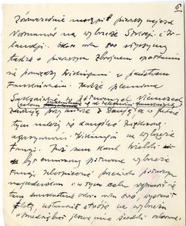 Rękopis trzech wykładów Józefa Żurowskiego pt. "Okres Wikingów w Skandynawji" z roku ak...