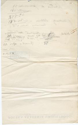 Zbiór odręcznych notatek Józefa Żurowskiego dotyczących literatury do pracy doktorskiej pt. Wykop...