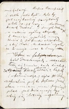 Notes nr 4 z okresu 01.05.1876 r.-15.02.1877 r. Notatki odręczne Erazma Majewskiego dot. spraw co...