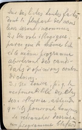 Notes nr 24 z wpisami odręcznymi  Erazma Majewskiego z okresu od 05.10.1885 r.-04.02.1886 r.  str...