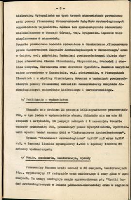 Państwowe Muzeum Archeologiczne w Warszawie. Sprawozdanie z działalności w roku 1981. Mszynopis. ...