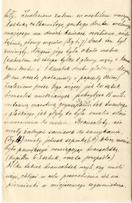 List od Jana Lesieckiego do Redakcji rocznika "Światowit" z dnia 22.03.1899 r. (rękopis...