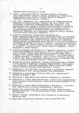 Państwowe Muzeum Archeologiczne w Warszawie. Sprawozdanie z działalności w roku 1995.   Maszynopi...