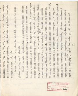 Rękopis trzech wykładów Józefa Żurowskiego pt. "Okres Wikingów w Skandynawji" z roku ak...