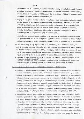 Państwowe Muzeum Archeologiczne w Warszawie. Sprawozdanie z działalności w roku 1993.  Maszynopis...