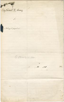 Rękopis z ok. 1918 r.  strona: "Oczykowski r. Łowicz. […]".
