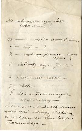 List od Karola Bołsunowskiego do Erazma Majewskiego (rękopis)  strona 3