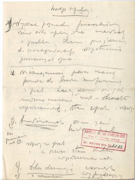 Rękopis wykładów Józefa Żurowskiego z zakresu archeologii przedhistorycznej  strona 218: "[…...