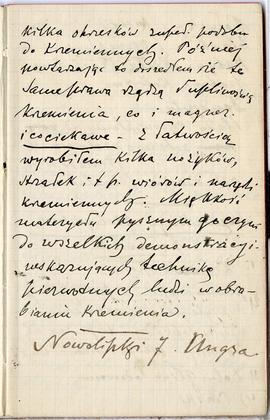 Notes nr 41 z wpisami odręcznymi  Erazma Majewskiego z okresu od 09.02.1893 r.-09.04.1993 r.  str...