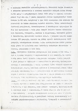 Państwowe Muzeum Archeologiczne w Warszawie. Sprawozdanie z działalności w roku 1988.  Maszynopis...