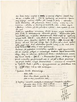 Rękopis. Pismo konserwatora Michała Drewko z dnia 20 czerwca 1926 r. do Wydziału Nauki Ministerst...